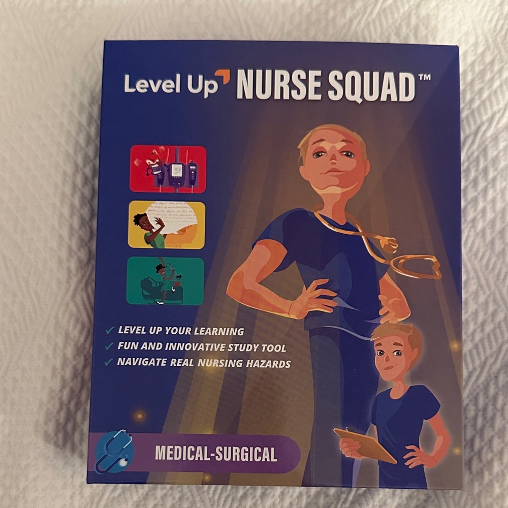 Level Up Nurse Squad Medical-Surgical Game